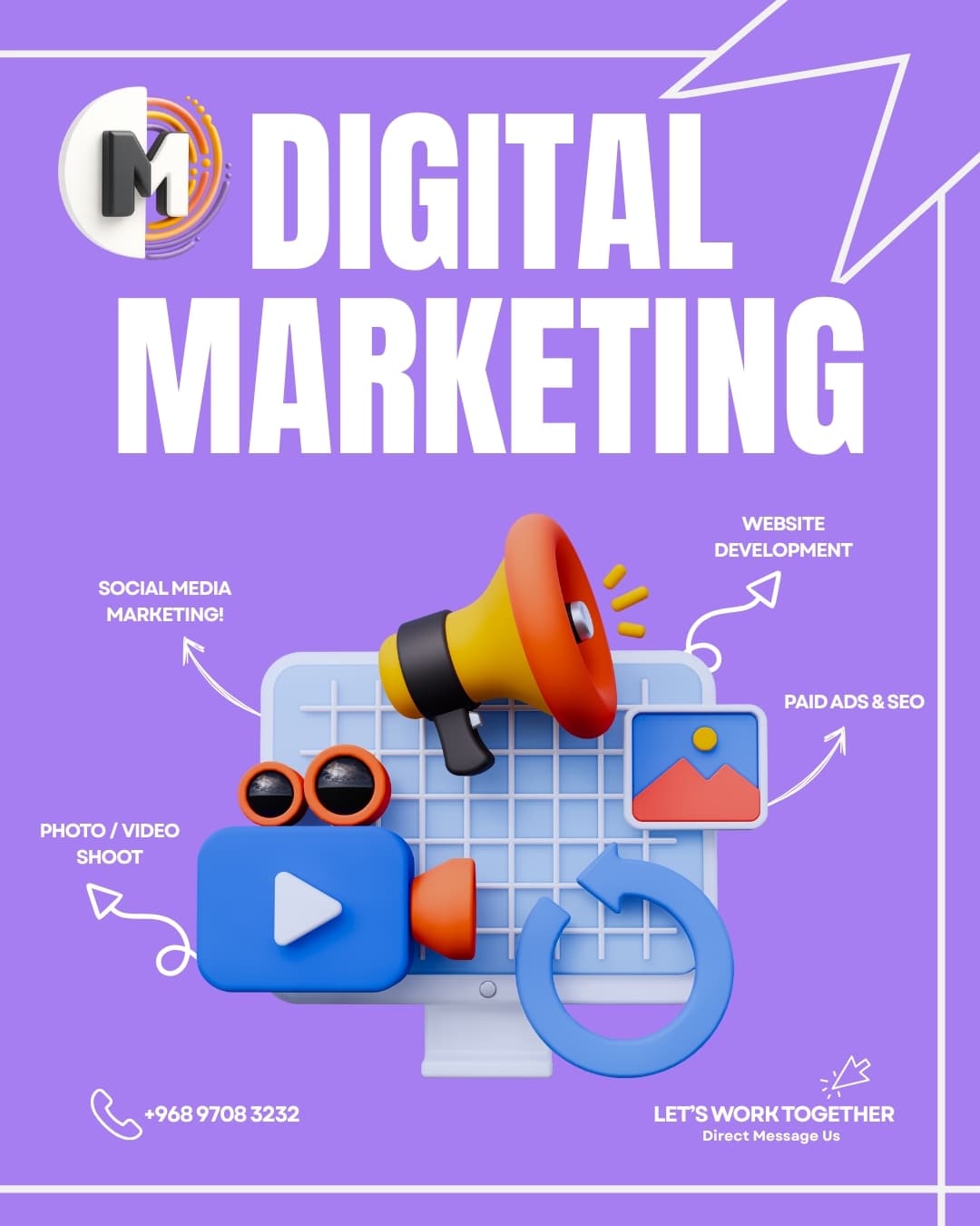 Marketing | Advertising | Social Media Management - Digital Marketing service